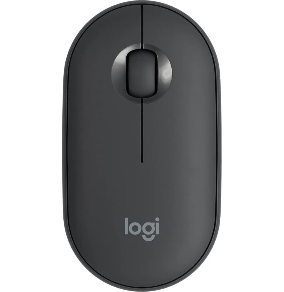 Souris sans fil Bluetooth Logitech Pebble M350 Graphite (910-005718)