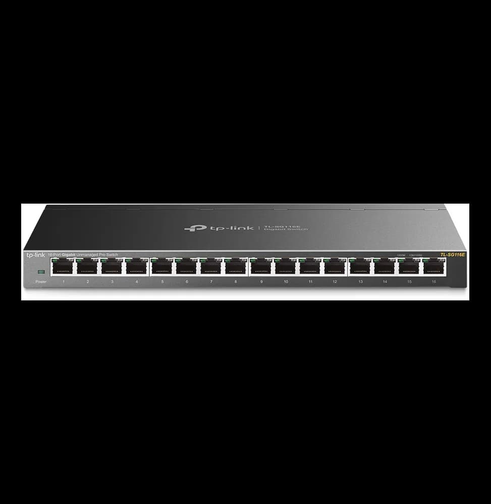 Switch de bureau TP-Link TL-SG116E Easy Smart Pro 16 ports Gigabit