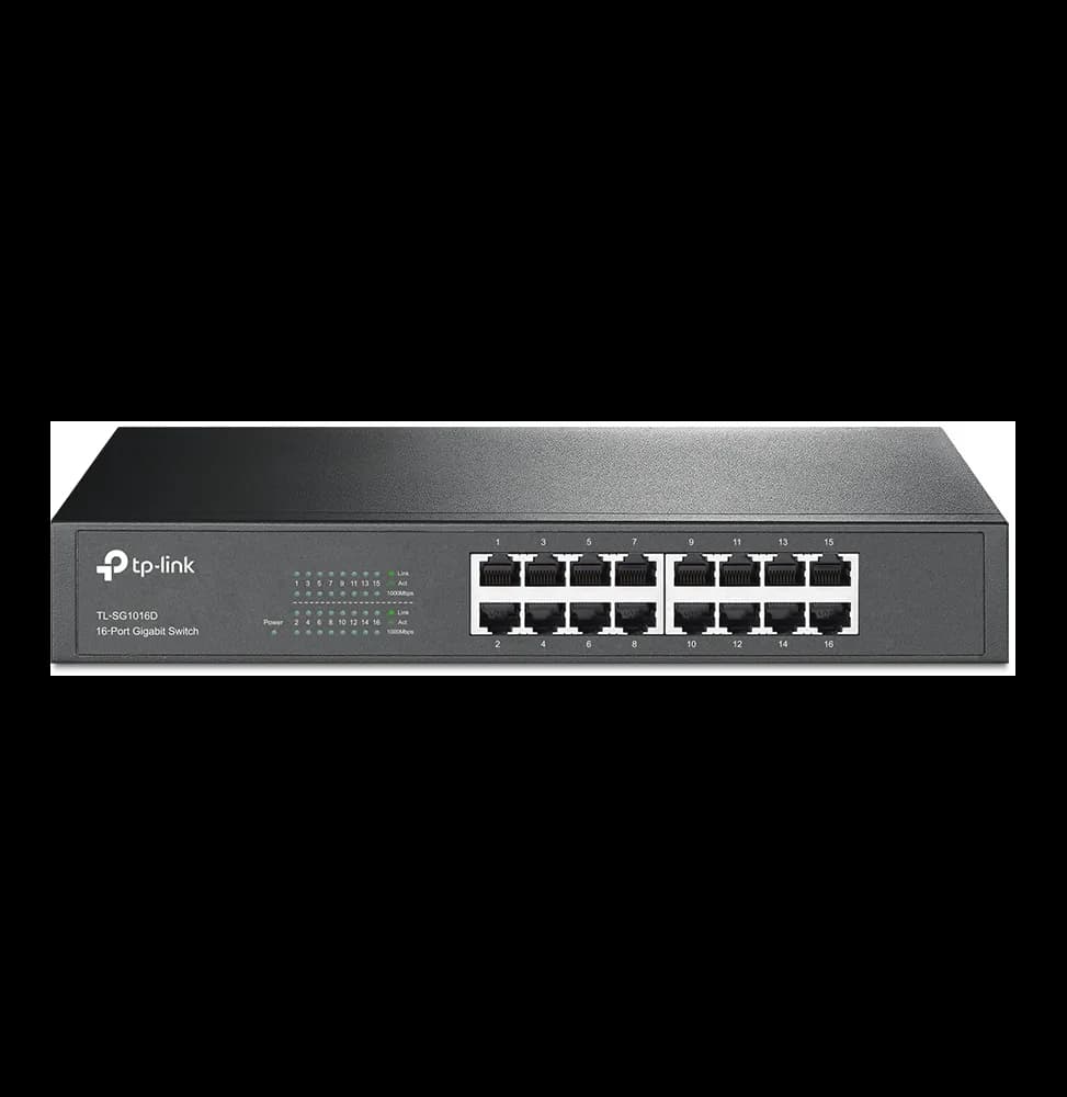 Switch rackable/de bureau TP-Link TL-SG1016D 16 ports Gigabit