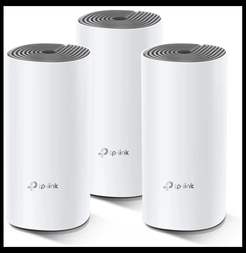 Système Mesh WiFi 5 TP-Link Deco E4 AC1200 pour toute la maison 3 packs (DECOE4_3-PACK)