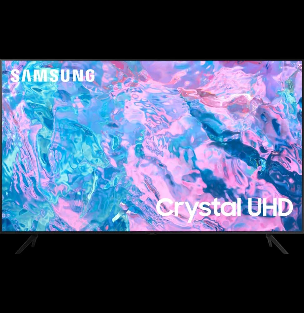 Téléviseur Samsung 70" CU7000 Crystal UHD 4K série 7 + Récepteur intégré (UA70CU7000UXMV)