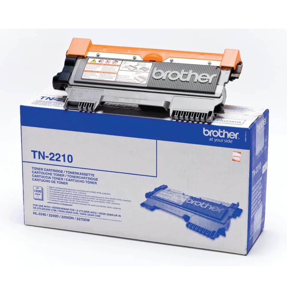 Brother TN-2210 Noir - Toner Brother d'origine (TN2210)