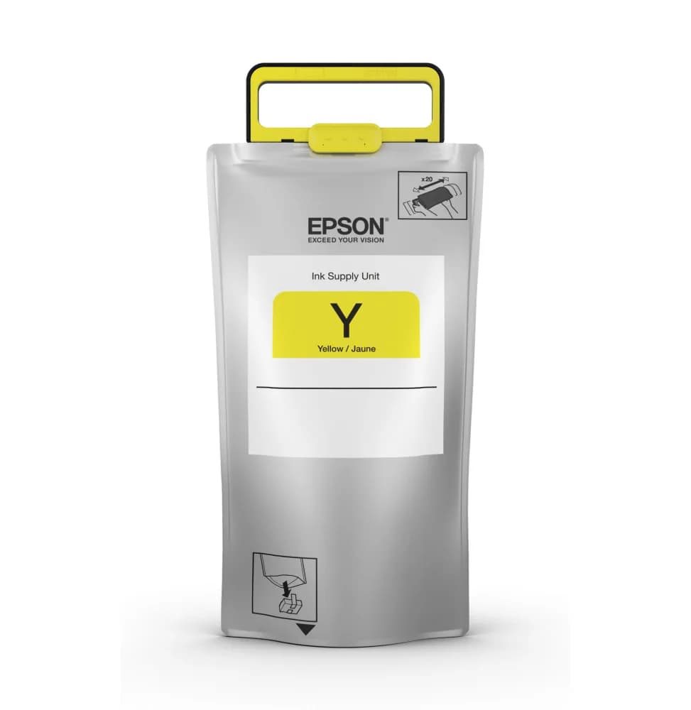 Unité d'alimentation en encre Jaune XXL pour Epson WF-R8590 (C13T869440)